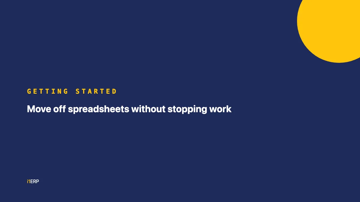 Moving data from spreadsheets into a new system