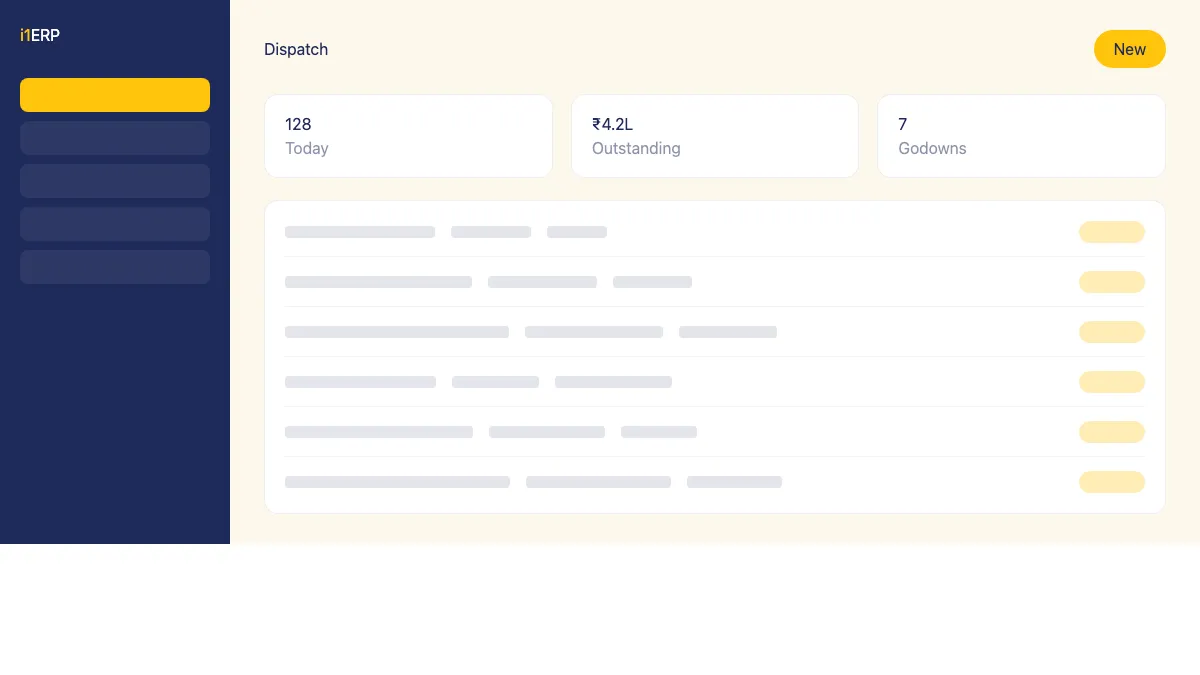 Dispatch screen
